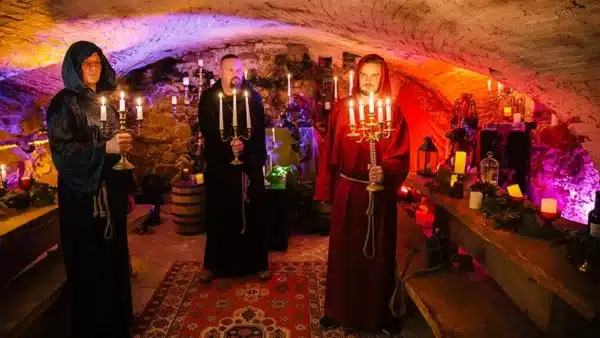 дегустация вина с монахами